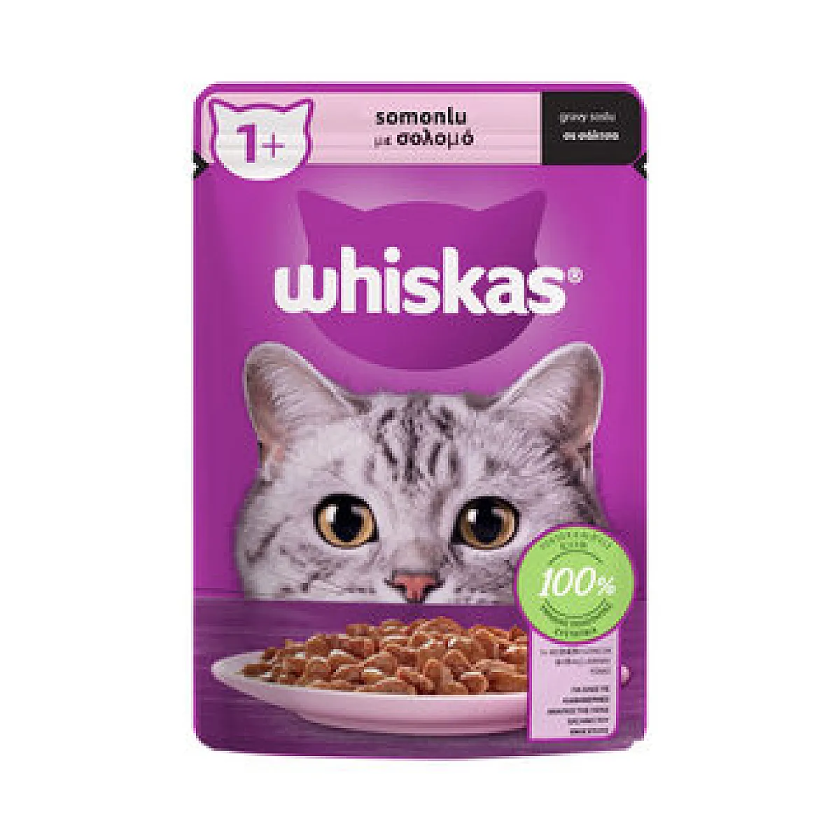 Whiskas Somonlu Yetişkin Kedi Maması 85 g