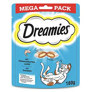 Dreamies Mega Somonlu Kedi Ödül Maması 180 g