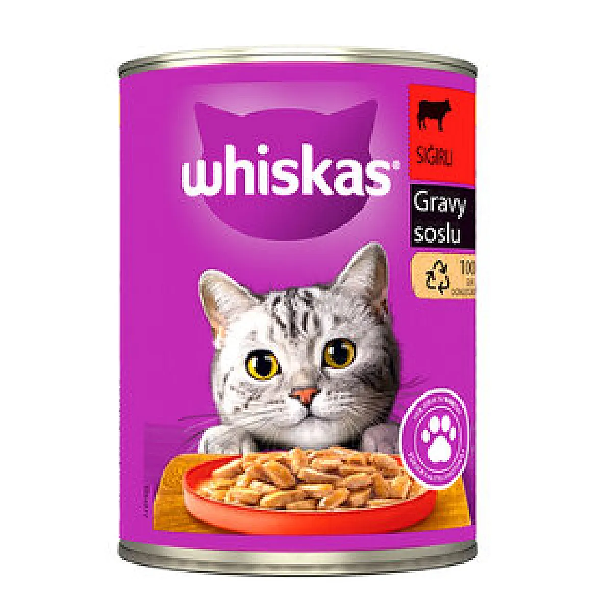 Whiskas Biftek Aromalı Kedi Maması 400g