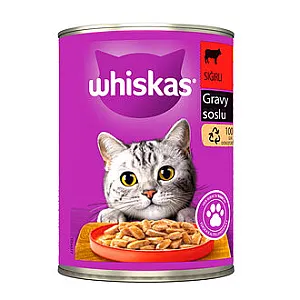 Whiskas Biftek Aromalı Kedi Maması 400g
