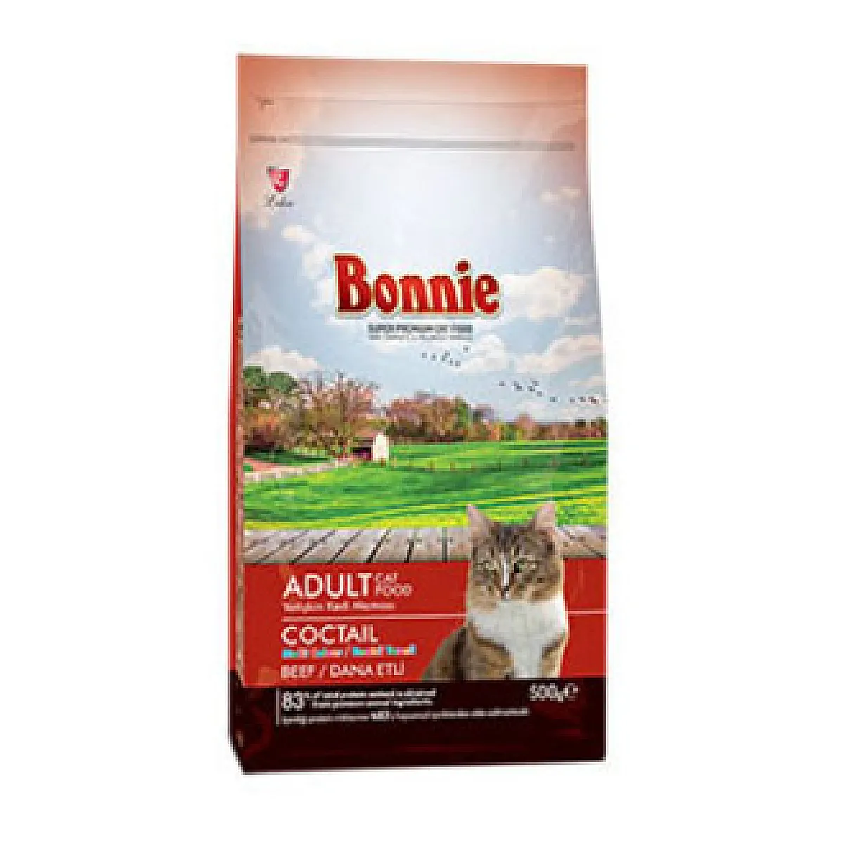 Bonnie Yetişkin Kuru Kedi Maması 500 g