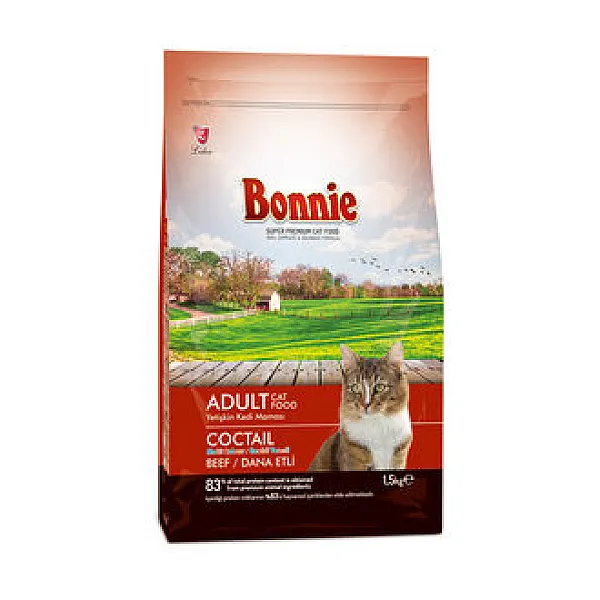 Bonnie Yetişkin Kuru Kedi Maması 1500 gr