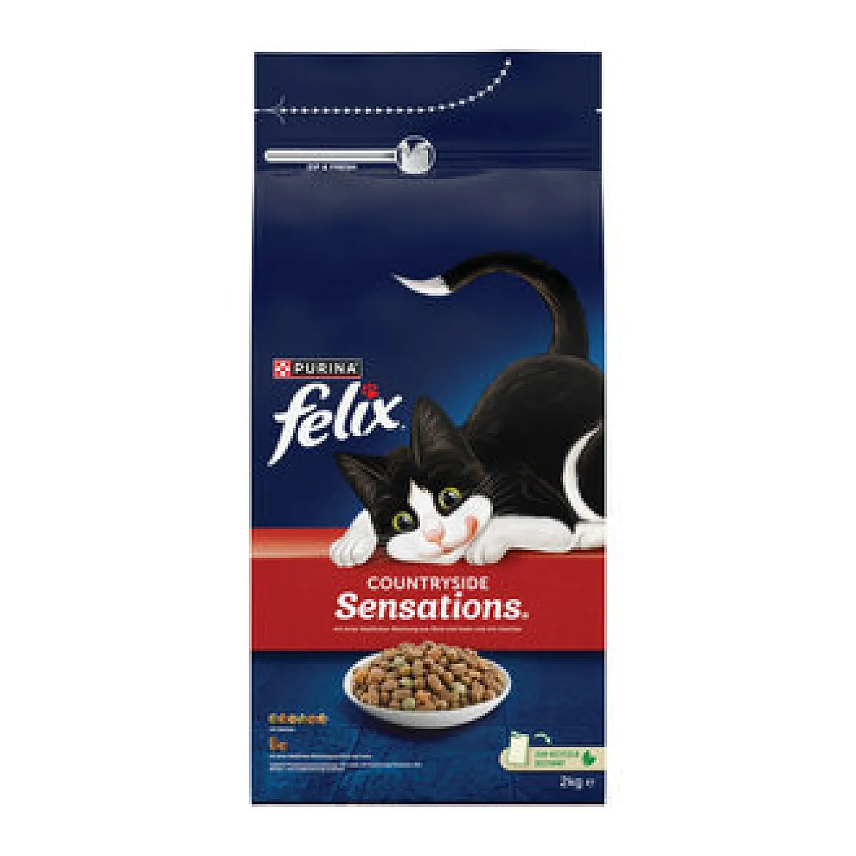 Felix Yetişkin Kedi Maması Sığır ve Tavuk Etli 2 kg