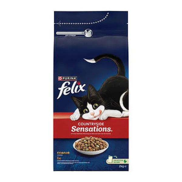 Felix Yetişkin Kedi Maması Sığır ve Tavuk Etli 2 kg