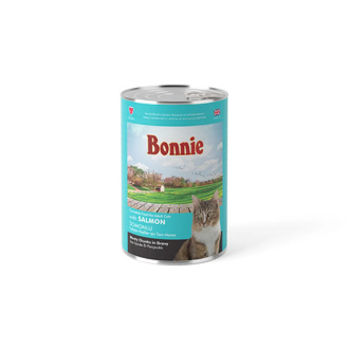Bonnie Yetişkin Kediler için Somonlu Kedi Maması 400 g