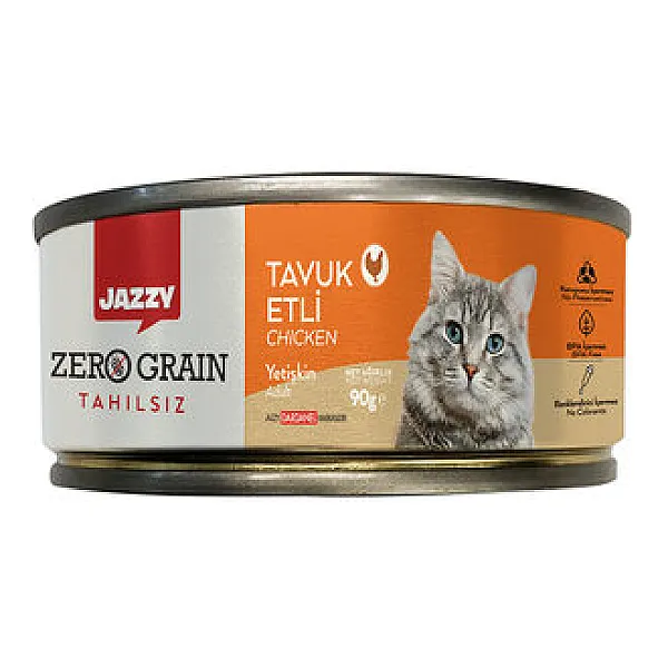 Jazzy Tavuklu Kedi Maması 90 gr