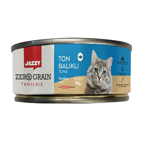 Jazzy Ton Balıklı Kedi Maması 90 gr
