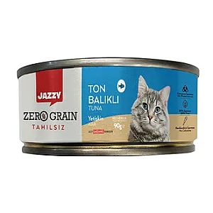 Jazzy Ton Balıklı Kedi Maması 90 gr