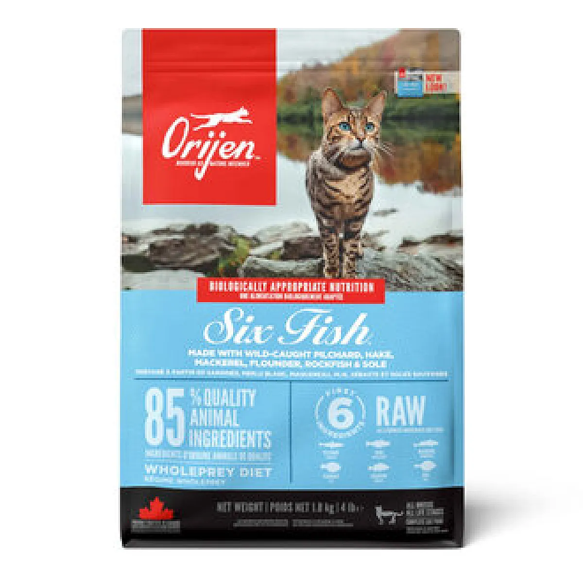 Orijen Six Fish Kedi Maması 1.8 kg