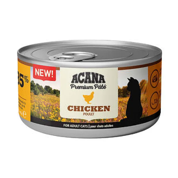 Acana Premium Pâté Ezme Tavuk Etli Kedi Maması 85 g