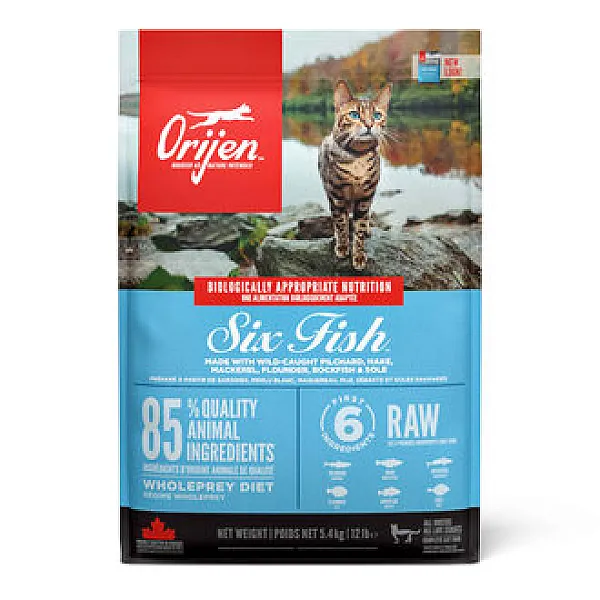 Orijen Six Fish Kedi Maması 5.4 kg