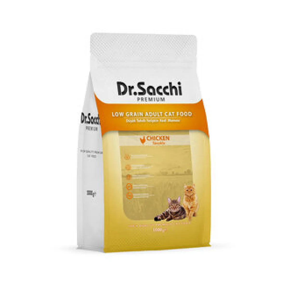 Dr.Sacchi Premium Yetişkin Kedi Maması 1 kg