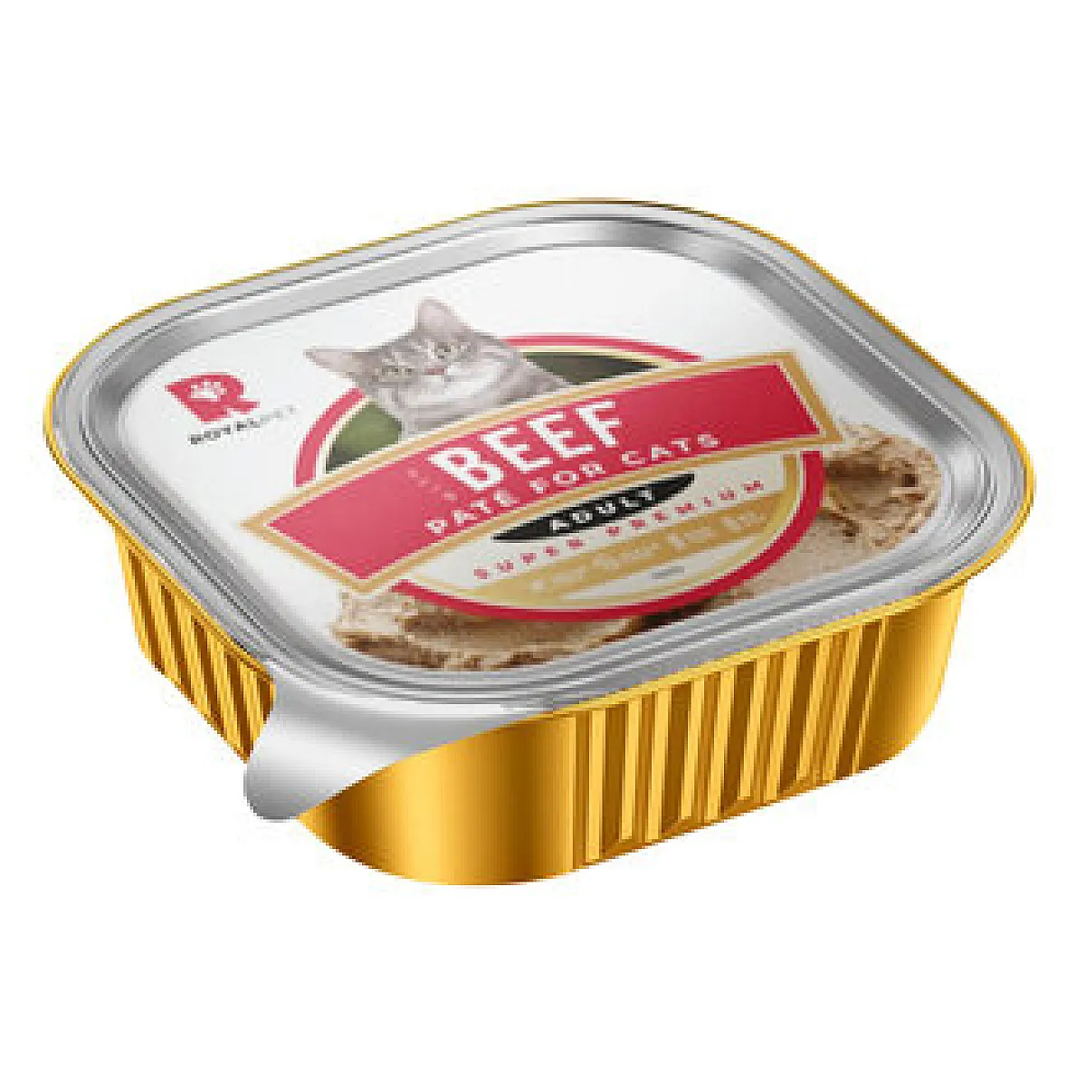 Royal Pet Kedi Konservesi Sığır Etli Yaş Mama 100g