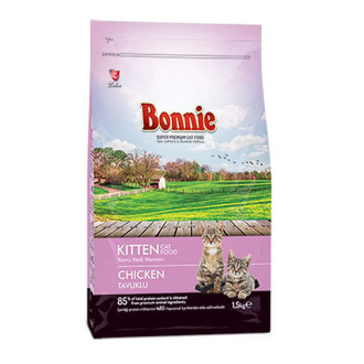 Bonnie Tavuklu Yavru Kedi Maması 1.5 kg