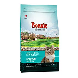 Bonnie Yetişkin Kedi Maması Somon 1.5 kg