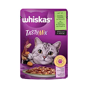 Whiskas Yetişkin Kediler için Kuzu ve Havuçlu Yaş Kedi Maması 85 g
