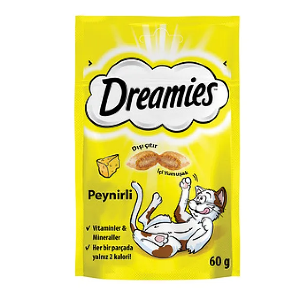 Dreamies Peynirli Kedi Ödül Maması 60g